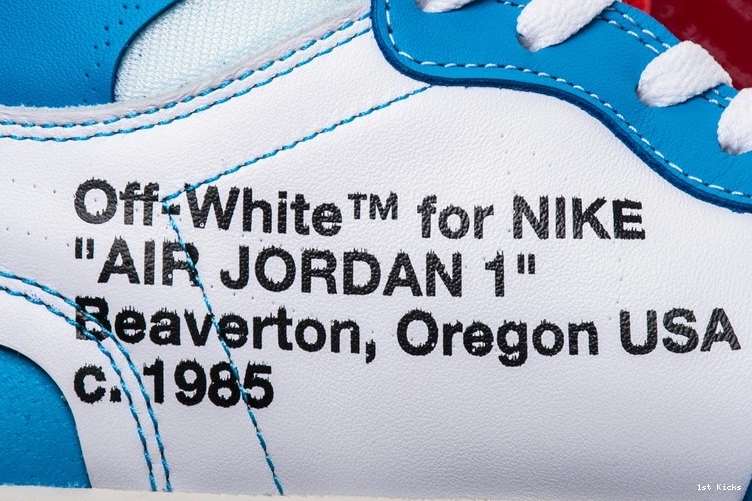 UNC Blue  AQ0818-148 NIKE OWT 1 Jordan AIR 1007